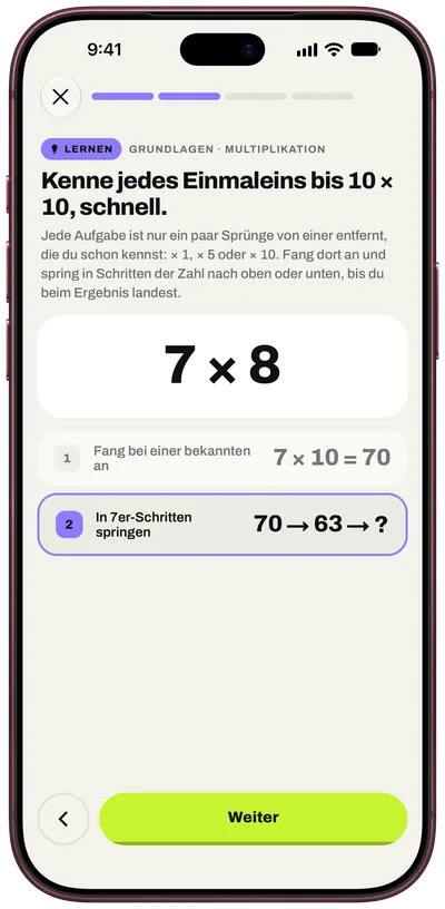 Lernen Sie den Trick hinter jeder Antwort