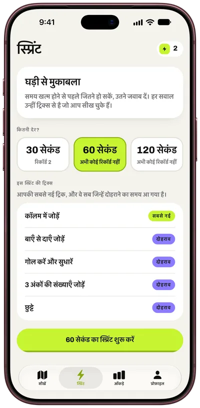 ट्रिक्स भूलने से पहले फिर लौट आती हैं